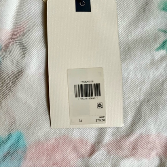 NWT Levi’s Button Fly High Rise Deconstructed Y2K  80s 90s Tie Dye Skirt Size 31 - Picture 5 of 12